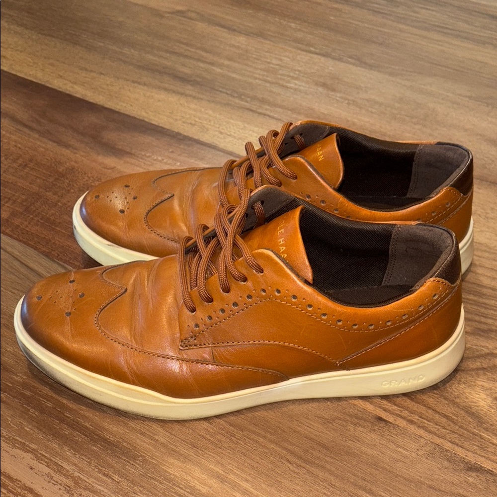 Cole Haan Brown Men's Wingtip Sneaker